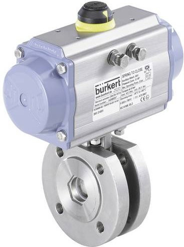 Bürkert Kugelhahn-Antriebseinheit 217312 8805 in Silber - Bild 1