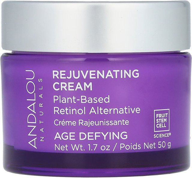 Andalou Naturals Verjüngungscreme, 50 g, Bakuchiol, Aloe Vera, Reife Haut - Bild 1