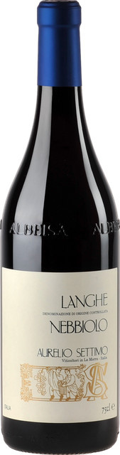 Aurelio Settimo Nebbiolo Rotwein, Langhe 2022, 0,75 l - Bild 1