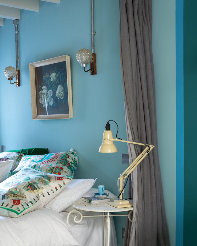 Farrow & Ball Modern Emulsion Wandfarbe Blue Ground 210, 5 l - Bild 2