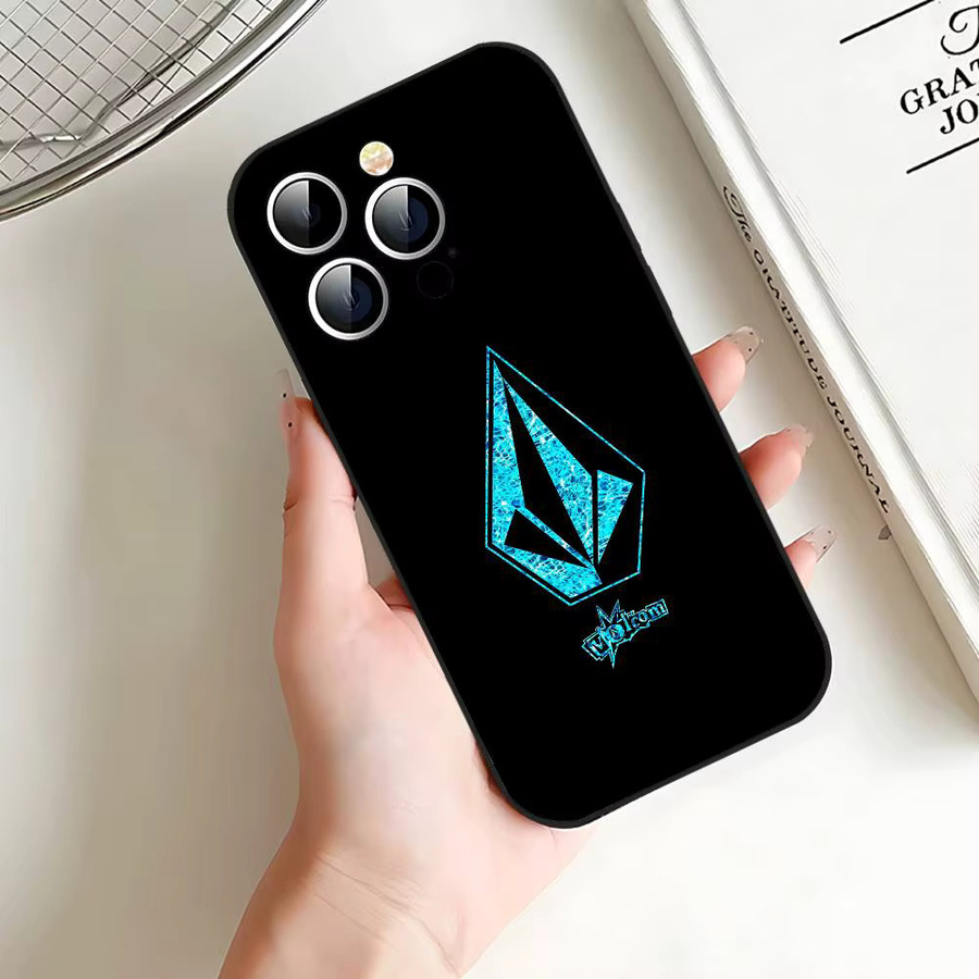 Volcom V-Logo Handyhülle in Schwarz für iPhone 11 bis iPhone 17 Modelle - Bild 5
