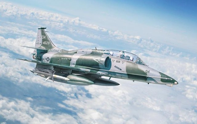 Italeri OA-4M Skyhawk II, Fahrzeug, 1:72, Grau - Bild 1