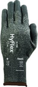 Ansell HyFlex 11-738 Nitril-Arbeitshandschuh in Schwarz-Grau, Größe 11 (XXL) - Bild 1