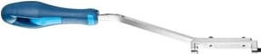 PFERD Hartmetallfeilen-Halter Typ HMFH 51R in Blau mit Heft für runde Hartmetallfeilen HMF 1050/1250 - Bild 1