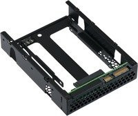 QNAP QDA-A2AR Internes RAID-Gehäuse in Schwarz für 2 x 2,5 Zoll SATA 6Gb/s mit RAID 0, 1 und JBOD Unterstützung - Bild 2