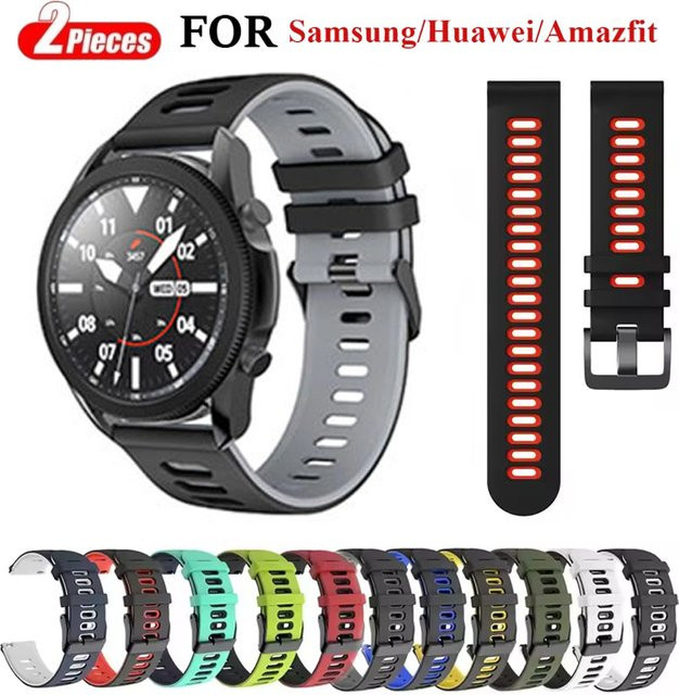 Huawei Uhrenarmband Silikon, Schwarz, Unisex - Bild 1