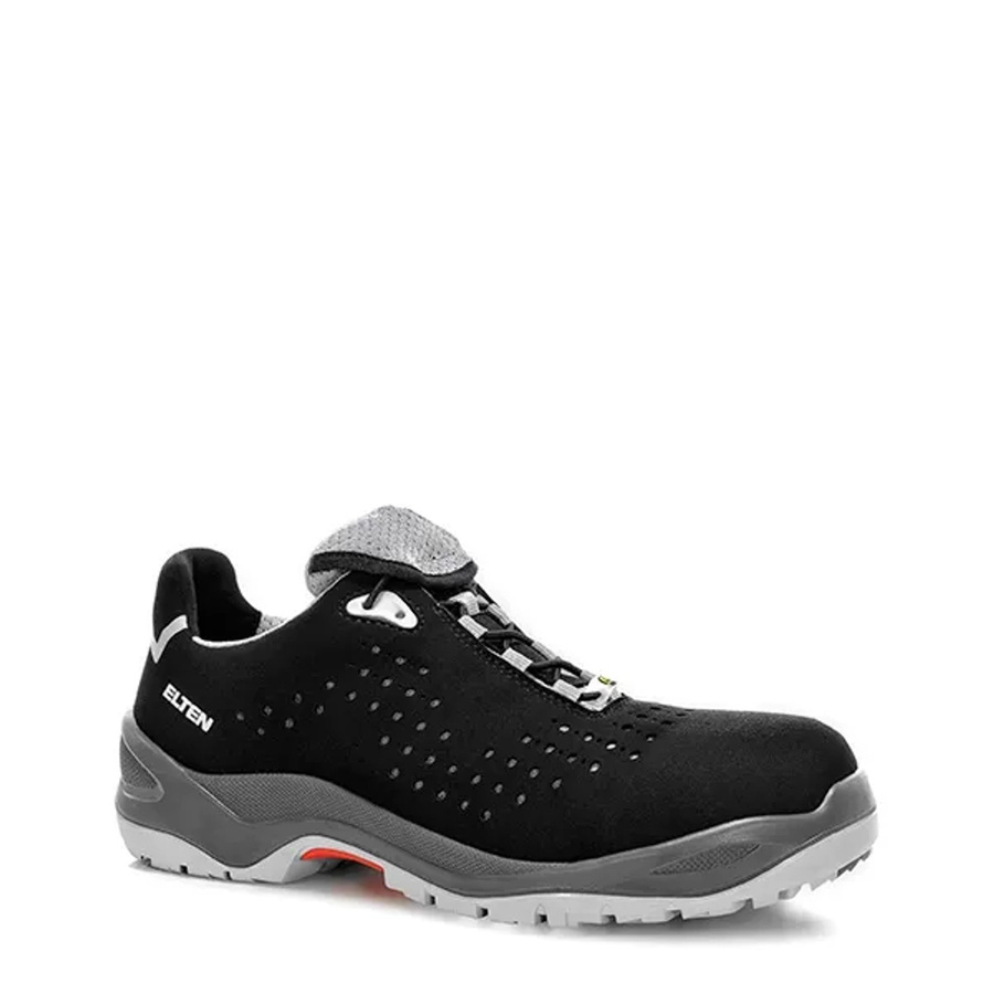 Elten Sicherheitshalbschuh Impulse Grey Low ESD S1 in Grau/Schwarz, Größe 47 - Bild 2
