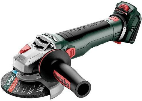Metabo Akku-Winkelschleifer WVB 18 LT BL 11-125 Quick in Grün/Schwarz mit 125 mm Scheibendurchmesser und 18 V Spannung - Bild 1