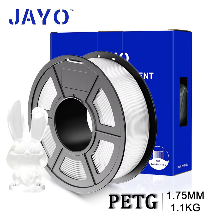 JAYO 3D-Drucker Filament Transparent 1,75 mm PETG PLA PLA Plus für FDM-Drucker - Bild 3