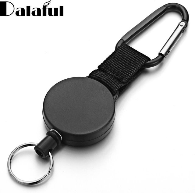Dalaful Schlüsselring Edelstahl, Seil, Unisex - Bild 1