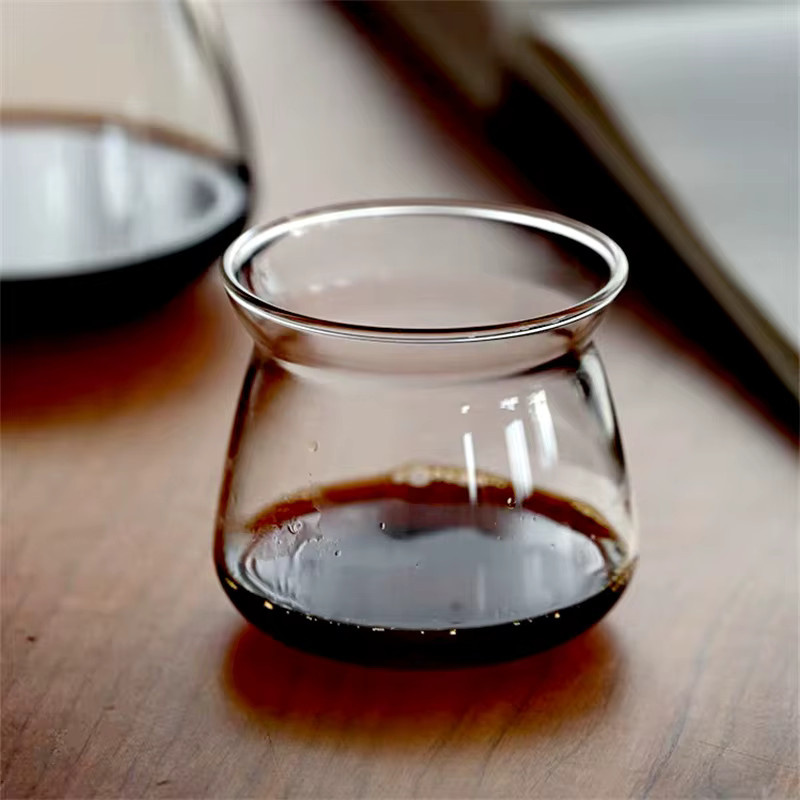 BenRussell Glas Kaffeekanne für Eis Kaffee und Handbrauer, transparent, 500 ml - Bild 5