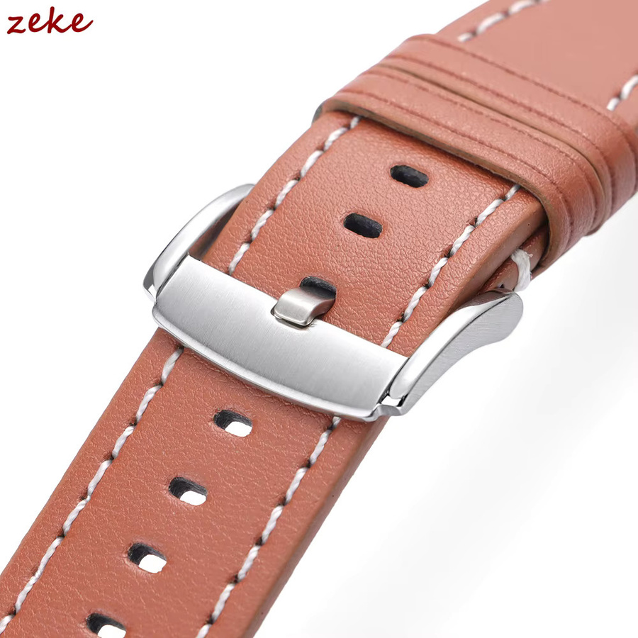 Uhrenarmband Verschluss Edelstahl, Silber, 20mm, Damen Herren - Bild 2