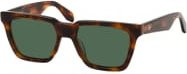 adidas Originals OR 0110 Sonnenbrille, Quadratisch, Herren, Kunststoff, braun, grün - Bild 1
