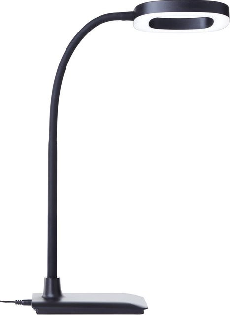 Brilliant LED-Schreibtischlampe Maskat in Schwarz, dimmbar, Höhe: 43 cm - Bild 1