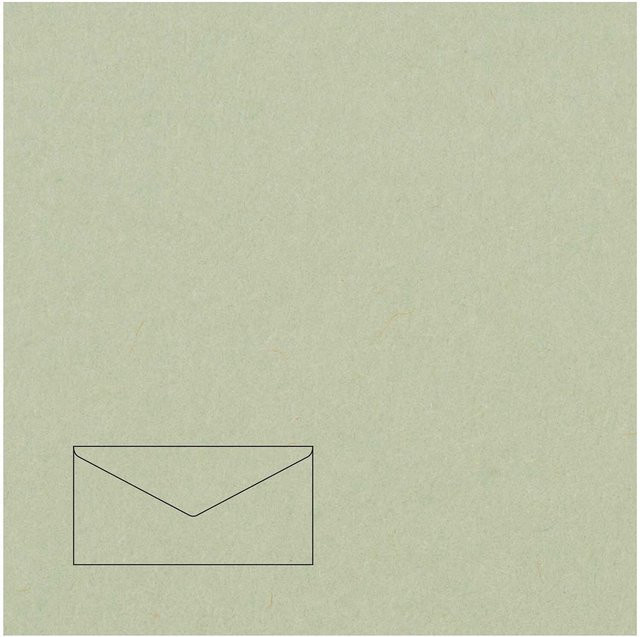 Rico Design Paper Poetry Kuvert Essentials DL, 5 Stück, Lindgrün - Bild 1