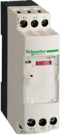 Schneider Electric Messumformer Pt100 Universal RMPT10BD in Weiß, Temperaturbereich -40 bis +40°C, Ausgang 0-10 V / 0-20 mA / 4-20 mA - Bild 1