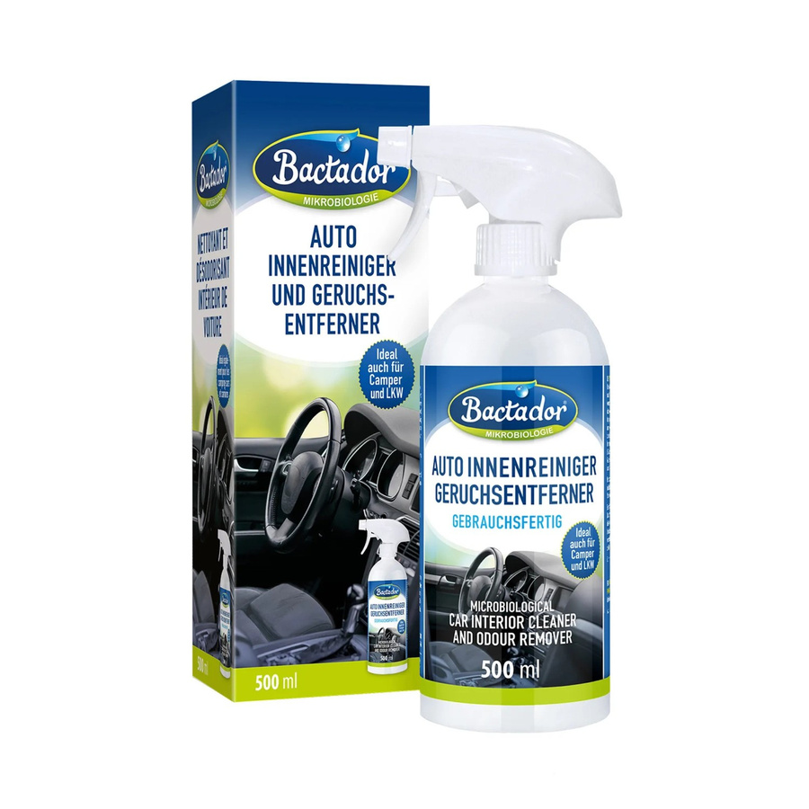 Bactador Auto Innenreiniger und Geruchsentferner Spray White 500 ml - Bild 2