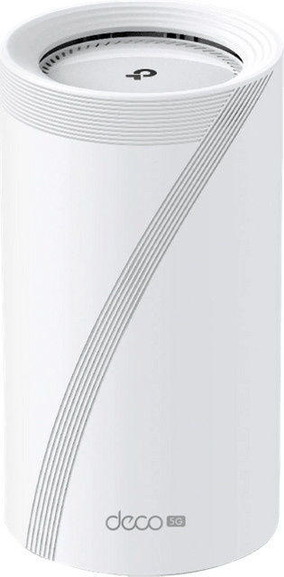 TP-Link Deco BE65-5G Tri-Band Wi-Fi 7 Mesh-Router mit 5G und Ethernet in Weiß - Bild 1