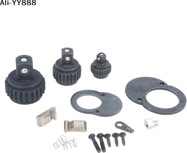 YY8 Ratschenschlüssel Reparaturset mit 24 Zähnen in Schwarz für 1/4 Zoll, 3/8 Zoll und 1/2 Zoll Ersatzteile - Bild 1