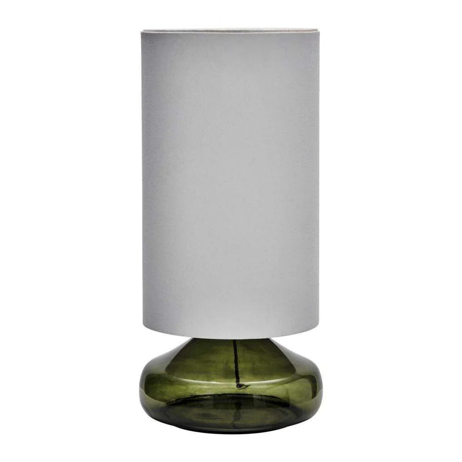 House Doctor Tischlampe aus Glas in Grün, Höhe: 68 cm - Bild 1