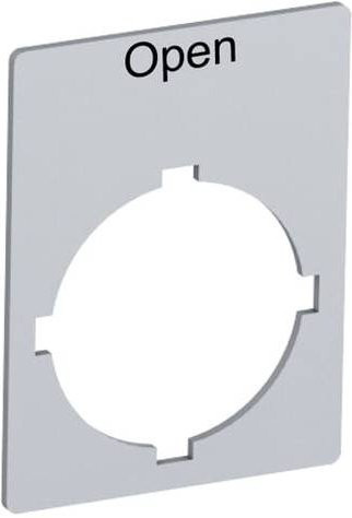 ABB SK615552-23 Textschild in Grau - Bild 1