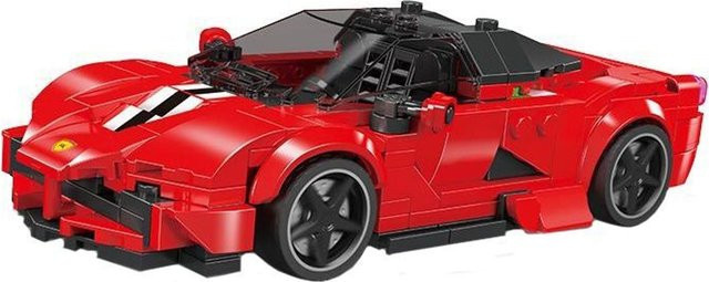 Mould King Ferrari Rennwagen, Fahrzeuge - Bild 1