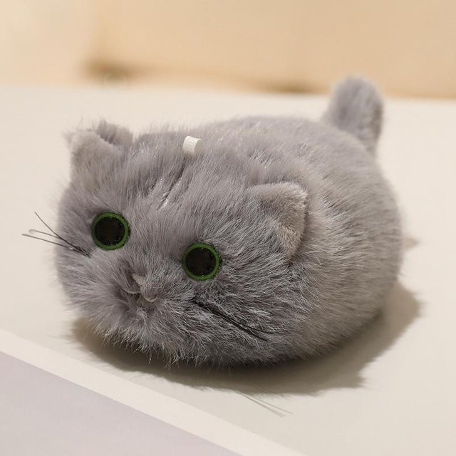 Niedliche Mini-Kätzchen Plüschpuppen, graue Katze, 1-teiliges Set, ab 14 Jahren - Bild 1