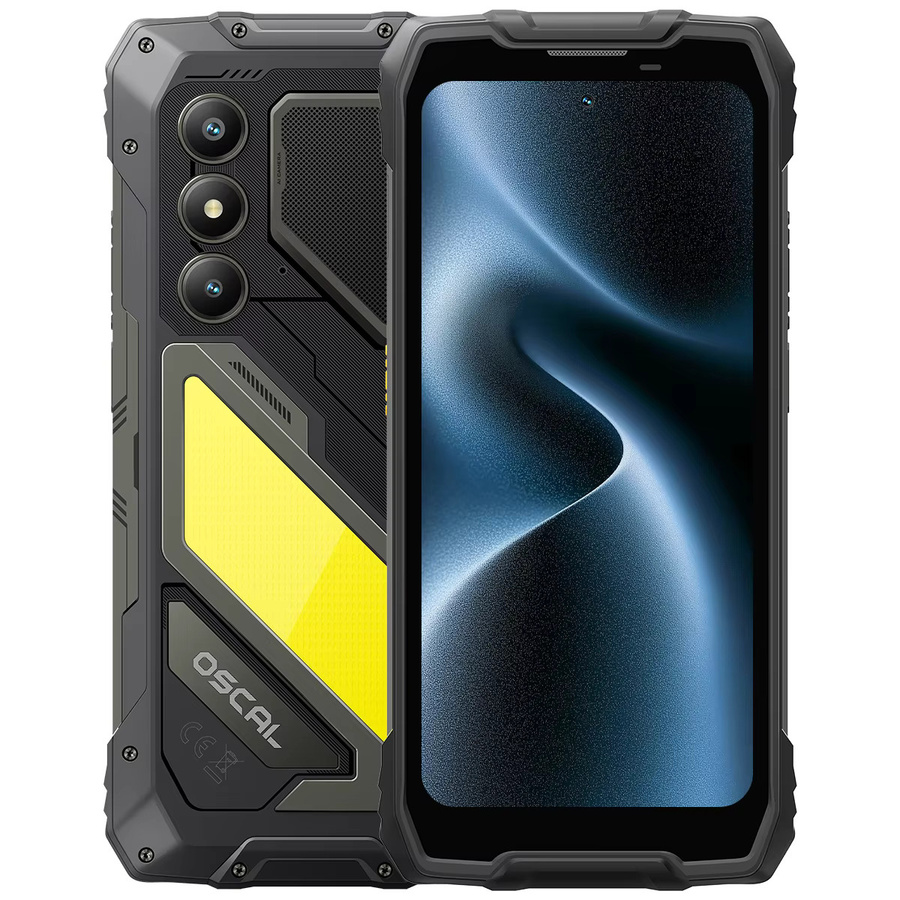 OSCAL PILOT 5 5G Smartphone T8100 mit 256GB Speicher, 6,67 Zoll 2,4K Display 120Hz, 15000mAh Akku, Octa-Core, KI-Robust, in Schwarz oder Gelb - Bild 4