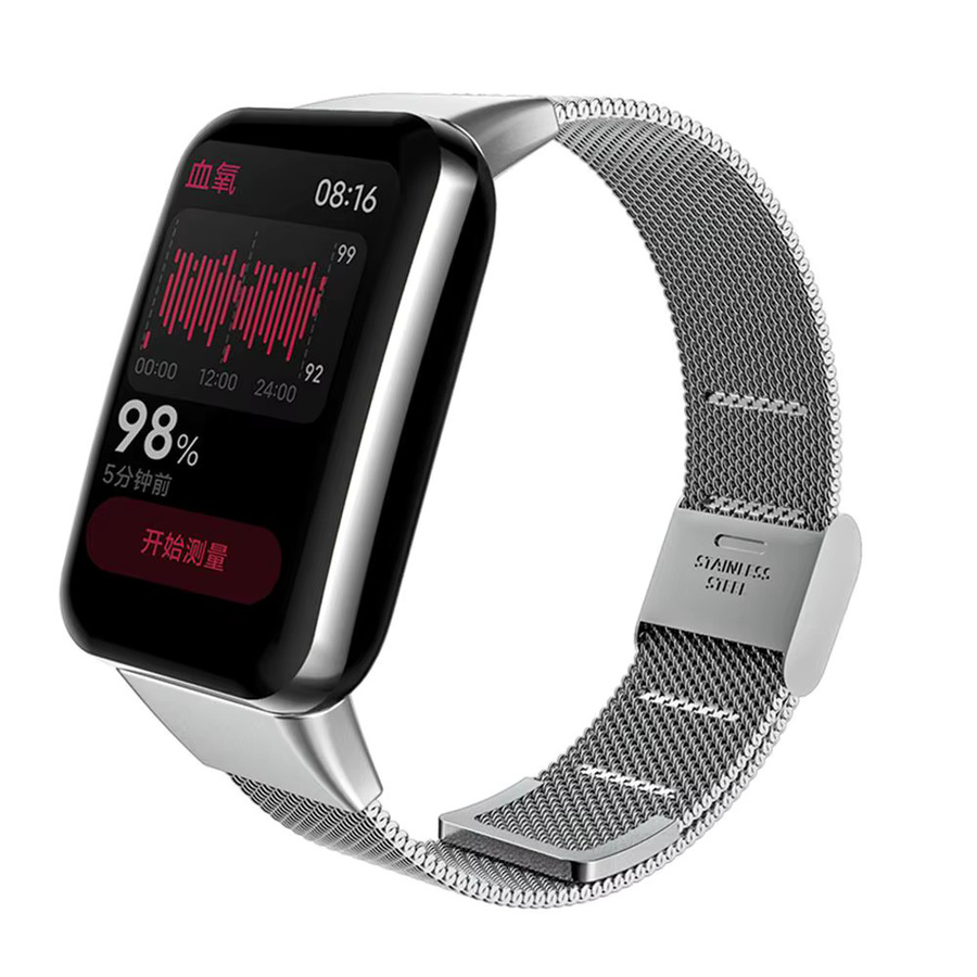 Xiaomi Uhrenarmband Edelstahl, Silber, Unisex - Bild 2
