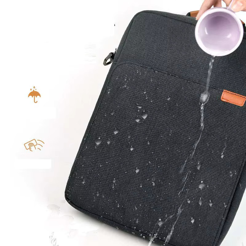 Teclast Umhängetasche für T65 ArtPad Pro und T65MAX, wasserdichte Tragetasche mit Reißverschluss und Griffgurt für Tastatur und Maus, erhältlich in Pink oder Black - Bild 4