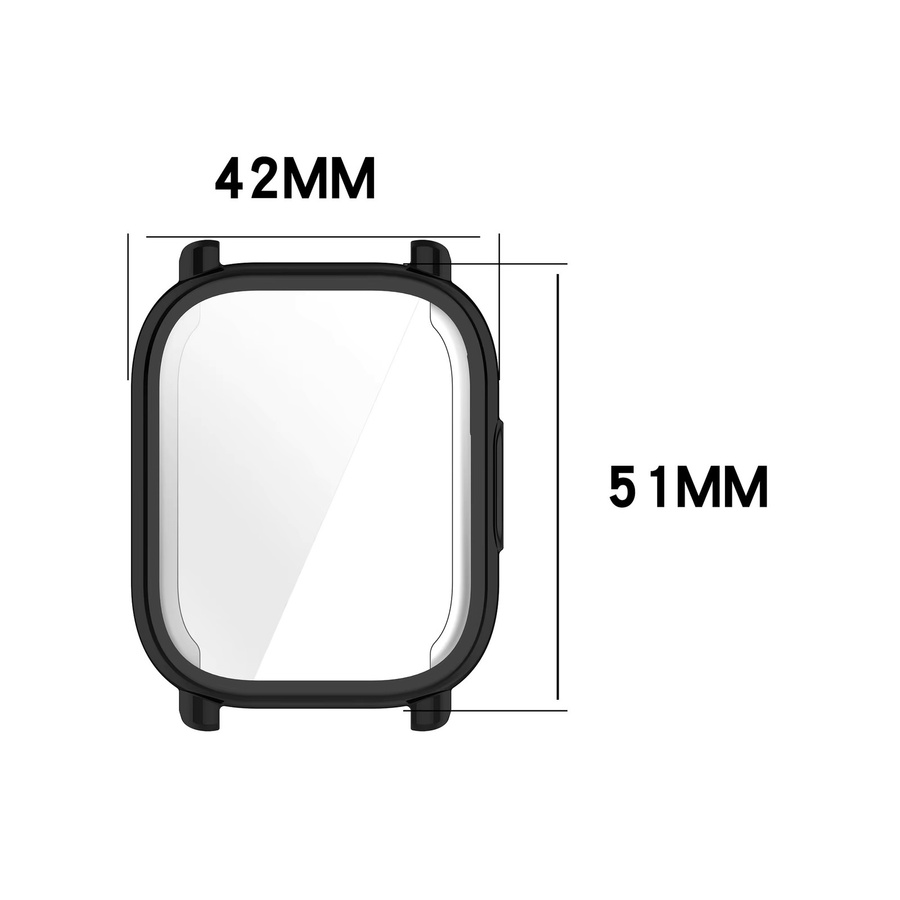 Xiaomi Redmi Watch 5 Lite TPU-Hülle, Schwarz, Transparent, Unisex - Bild 3
