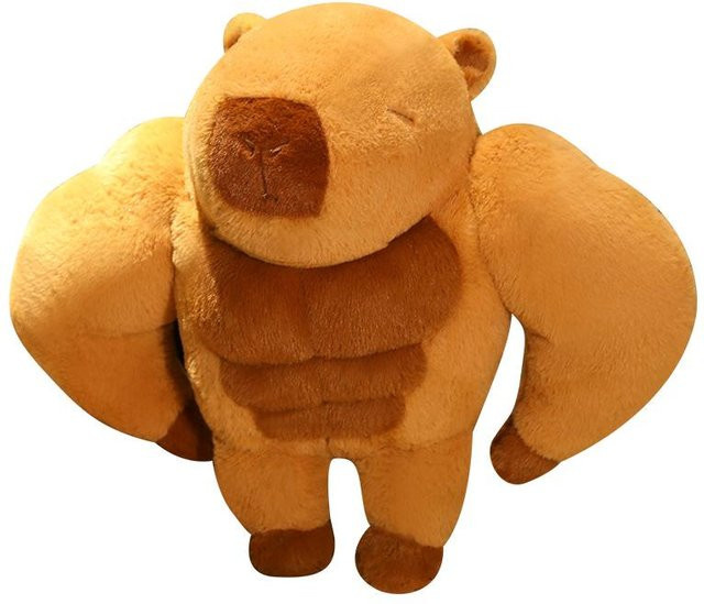 GDzaccly Capybara Puppe, Plüsch / Textil, ab 14 Jahre - Bild 1