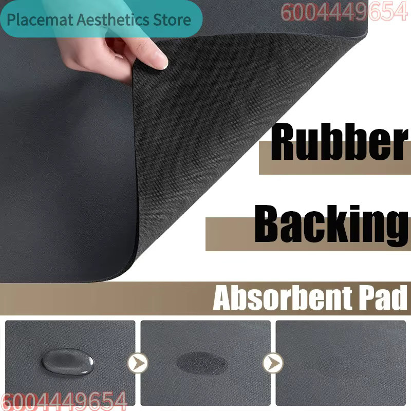 WMF Absorbiermatte mit floralem Design, rutschfest und schnelltrocknend, B/T: 40,0 x 3,0 cm - Bild 4
