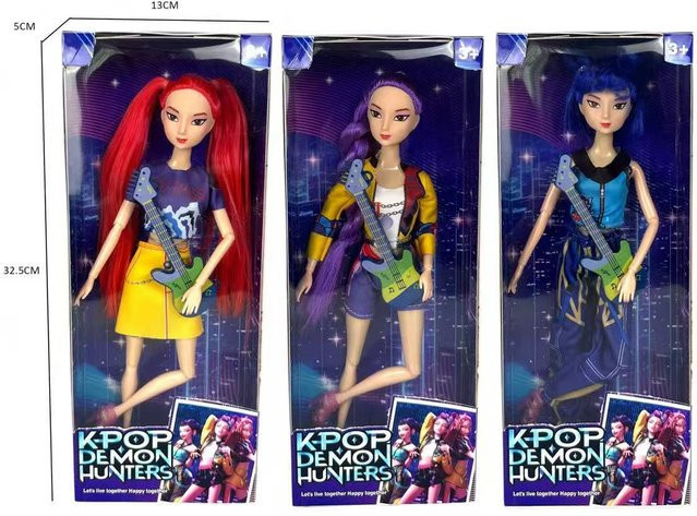 Yiran toy 1 KPop Dämonenjäger Anime Vinylpuppe Rumi Mira Zoi, ab 14 Jahren - Bild 1