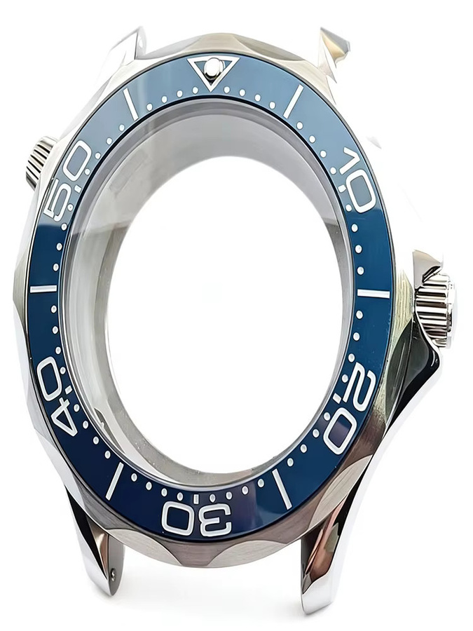 Dwayne Campbell Uhrengehäuse Edelstahl, Silber, 42 mm, Herren - Bild 5
