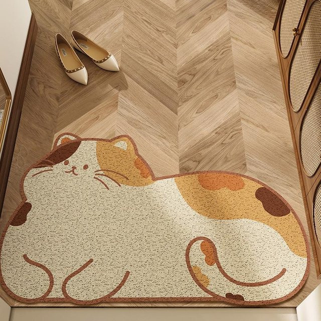 Schmutzfangmatte Yiran Furniture mit Cartoon-Haustier-Motiv, Multicolour, B/B: 40 x 60 cm - Bild 1