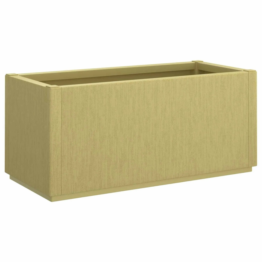 vidaXL Gartenblumenbox Grün aus Kunststoff B/T/H: 80 x 36 x 35 cm - Bild 1