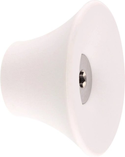 Wagner Wandhaken Hooks4home Tulip aus verzinktem Stahl in Hellgrau, Durchmesser: 50 mm, Tiefe: 30 mm - Bild 1