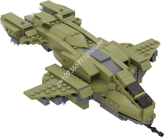 Halo UNSC Pelikan, Modell Bausteine, 432 Teile, Weltraum - Bild 1