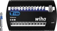 Wiha Bit Set XLSelector 13-teilig mit T-Bit 50 mm, Phillips, Torx und Sechskant, inklusive magnetischem Bithalter, geeignet für Impact- und Schlagschrauber, Blau - Bild 1