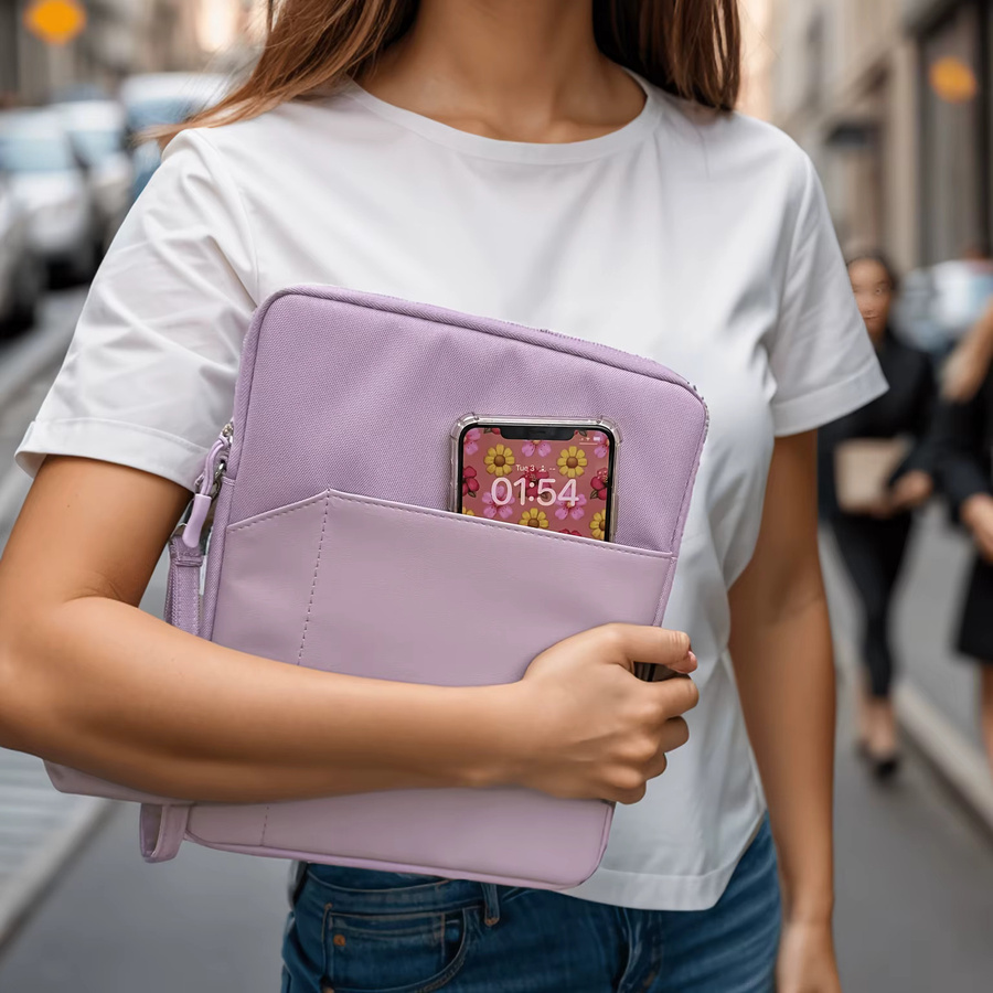 ValueWin Tablet-Schutzhülle in Purple für iPad Air 11 und 13 (M4, M2), iPad Pro 11 und 13 (M5, M4) sowie iPad Pro 12.9 und Laptop - Bild 3