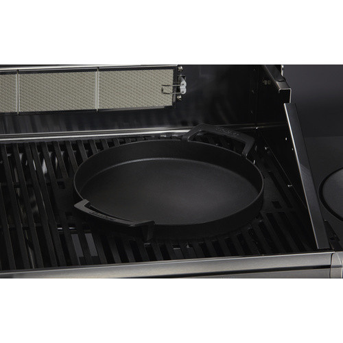 Enders Switch Grid Grilleinsatz aus emailliertem Gusseisen, schwarz, H x L x T: 5,5 x 39 x 30,5 cm - Bild 4