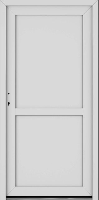 Roro Nebeneingangstür OKE 1150 Kunststoff 5FA Weiß B: 98 cm, H: 198 cm, DIN L - Bild 1