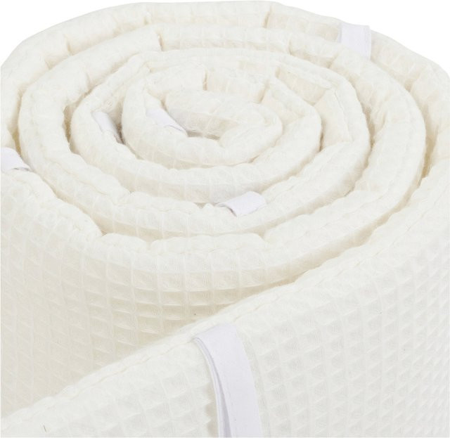 Babybay Nestchen aus Waffelpiqué passend für Modell Original in Weiß - Bild 1