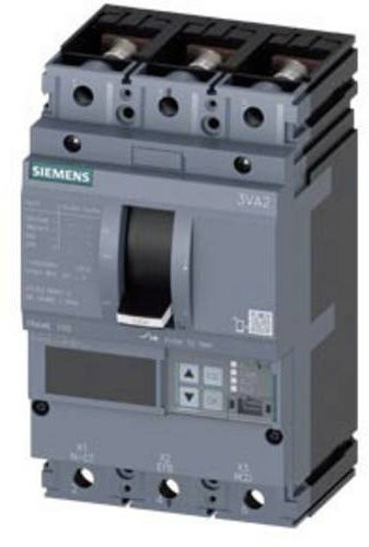 Siemens 3VA2040-5JP32-0AA0 Leistungsschalter in Grau mit einem Einstellbereich von 16 - 40A und einer maximalen Schaltspannung von 690 V/AC - Bild 1