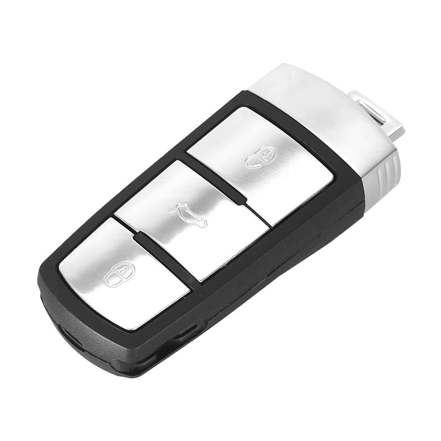 KEYYOU Smart Fob Karte Fernbedienung Auto Schlüssel für Volkswagen VW Passat CC B6 B7 B7L 3C R36 B5 in Schwarz - Bild 2