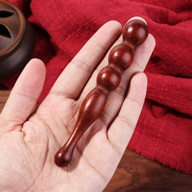 HNKMP Holz-Akupunkturstab für Füße und Körper, Unisex - Bild 1