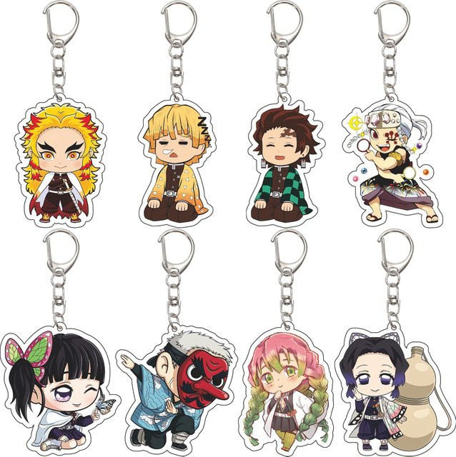 Bandai Schlüsselanhänger Anime Demon Slayer, Acryl, Unisex - Bild 1