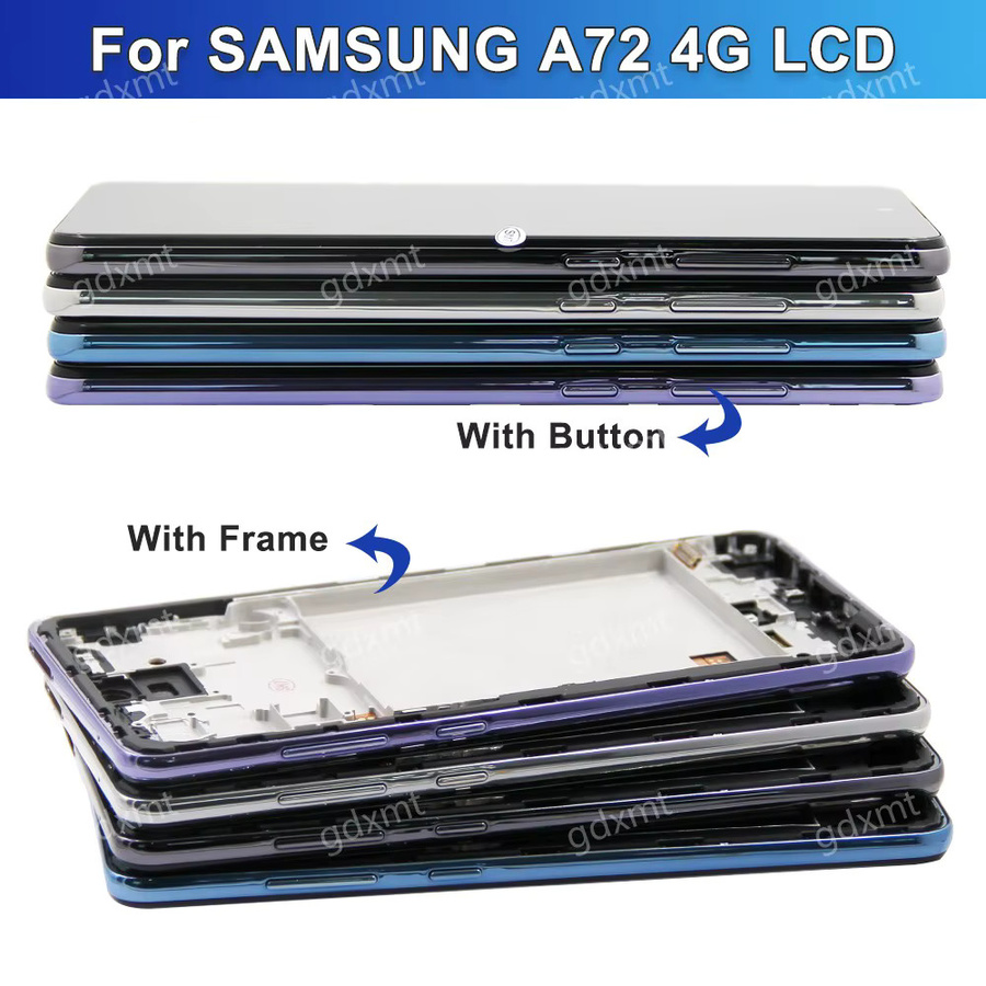 Samsung Galaxy A72 A725F LCD Display mit Touchscreen Digitizer Montage und Rahmen Ersatzteil - Bild 4
