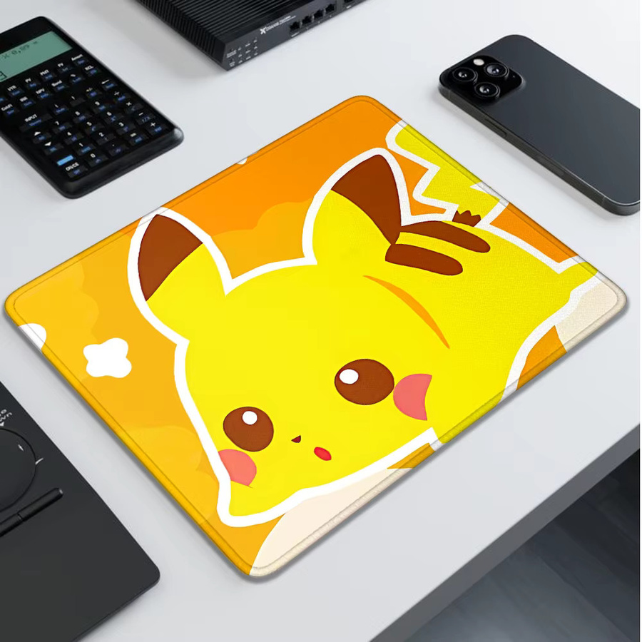 Potdemiel Mauspad Pokemon Design Multicolor für Gaming-PC und Schreibtisch - Bild 2